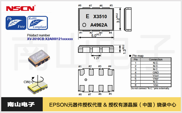 爱普生XV-3510CB陀螺仪传感器实现图像稳定与运动检测功能